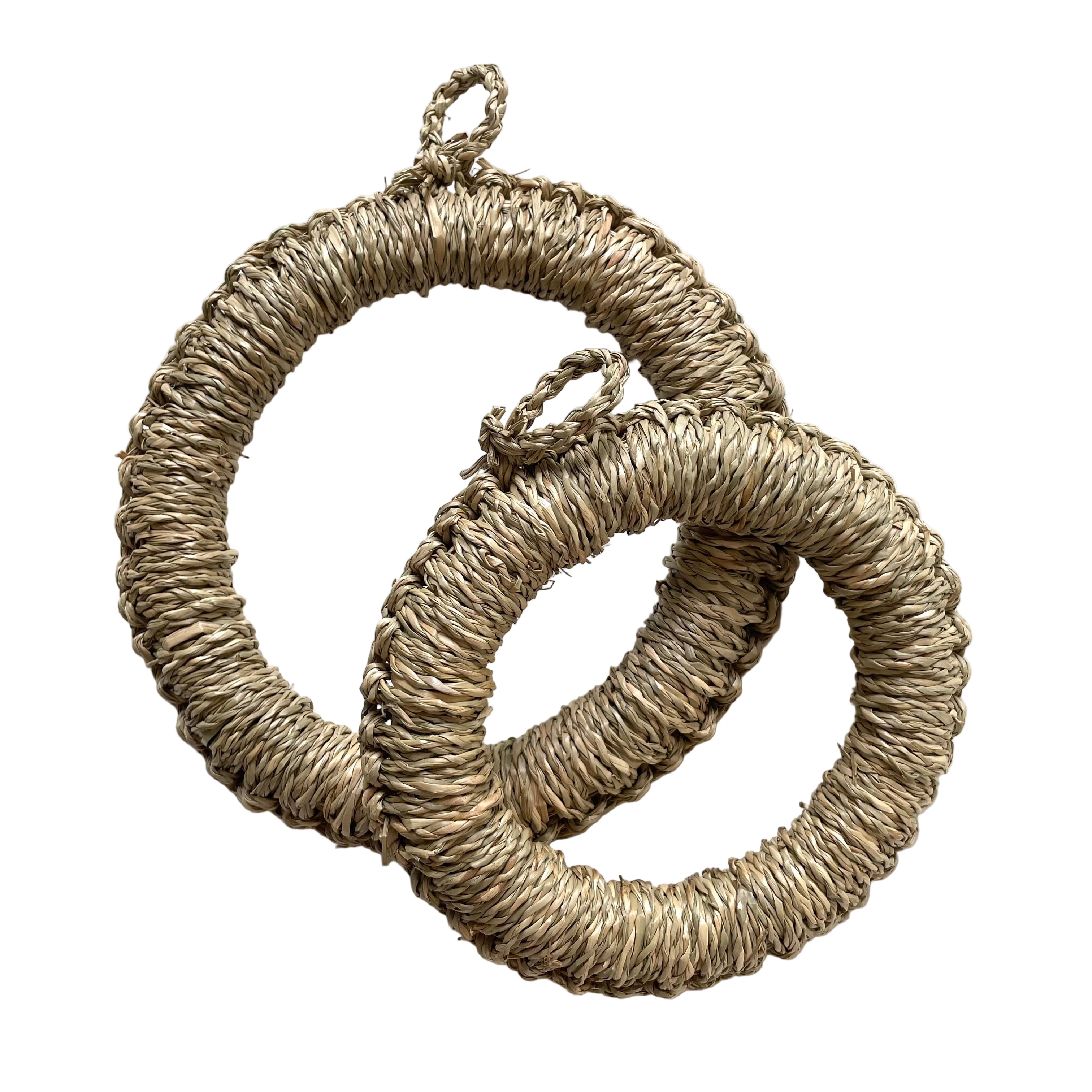 Natural Rush Trivet, Small