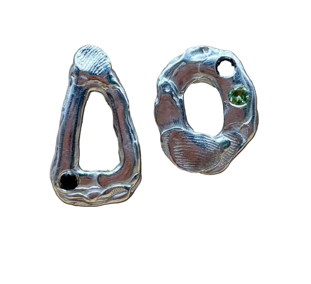 Snow-in-Summer Earrings