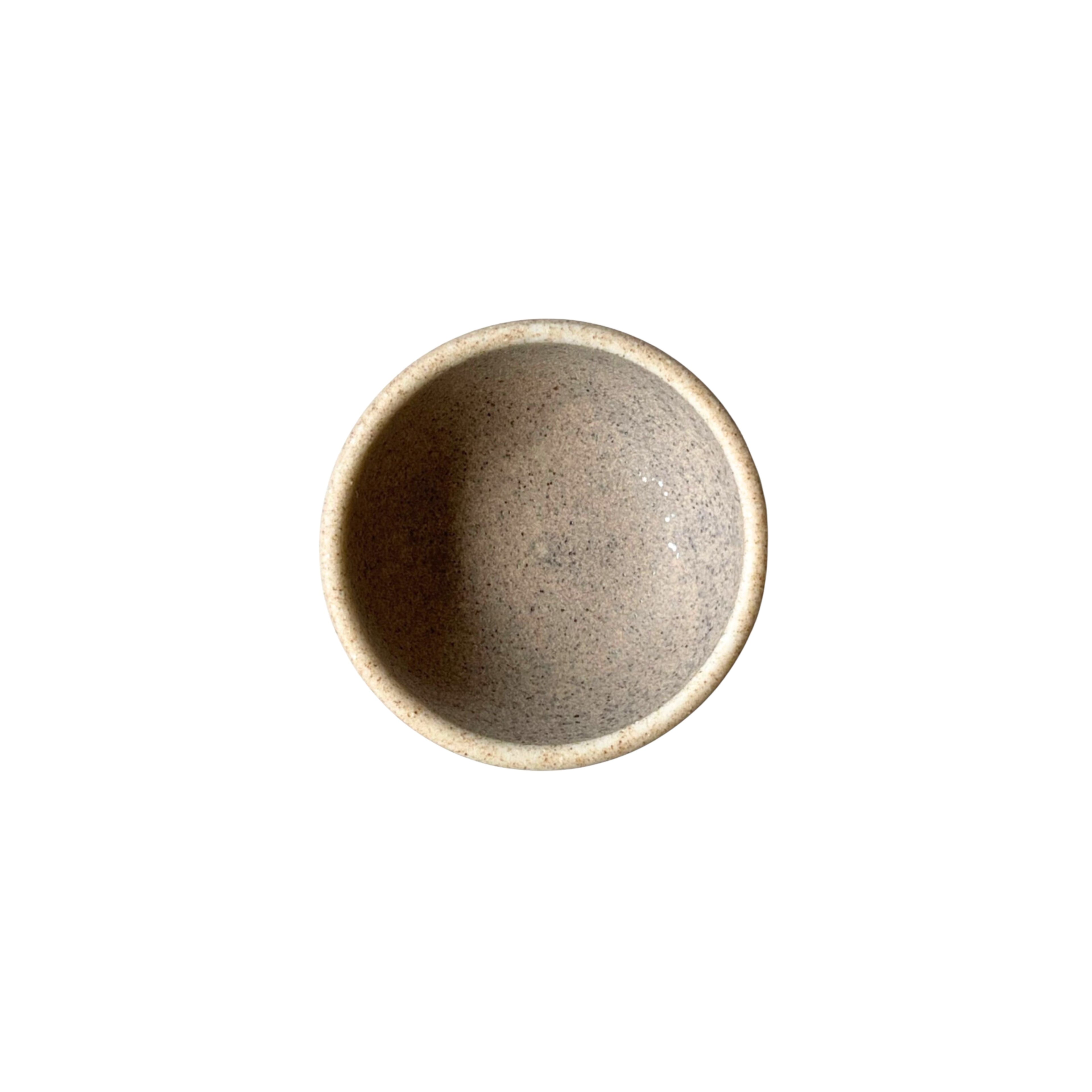 Handmade Japanese Tiny Condiment Bowl: Beige