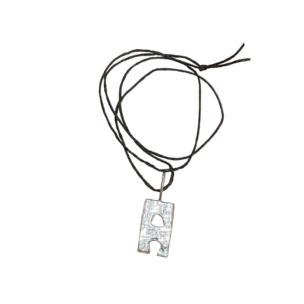 “A” Pendant Necklace