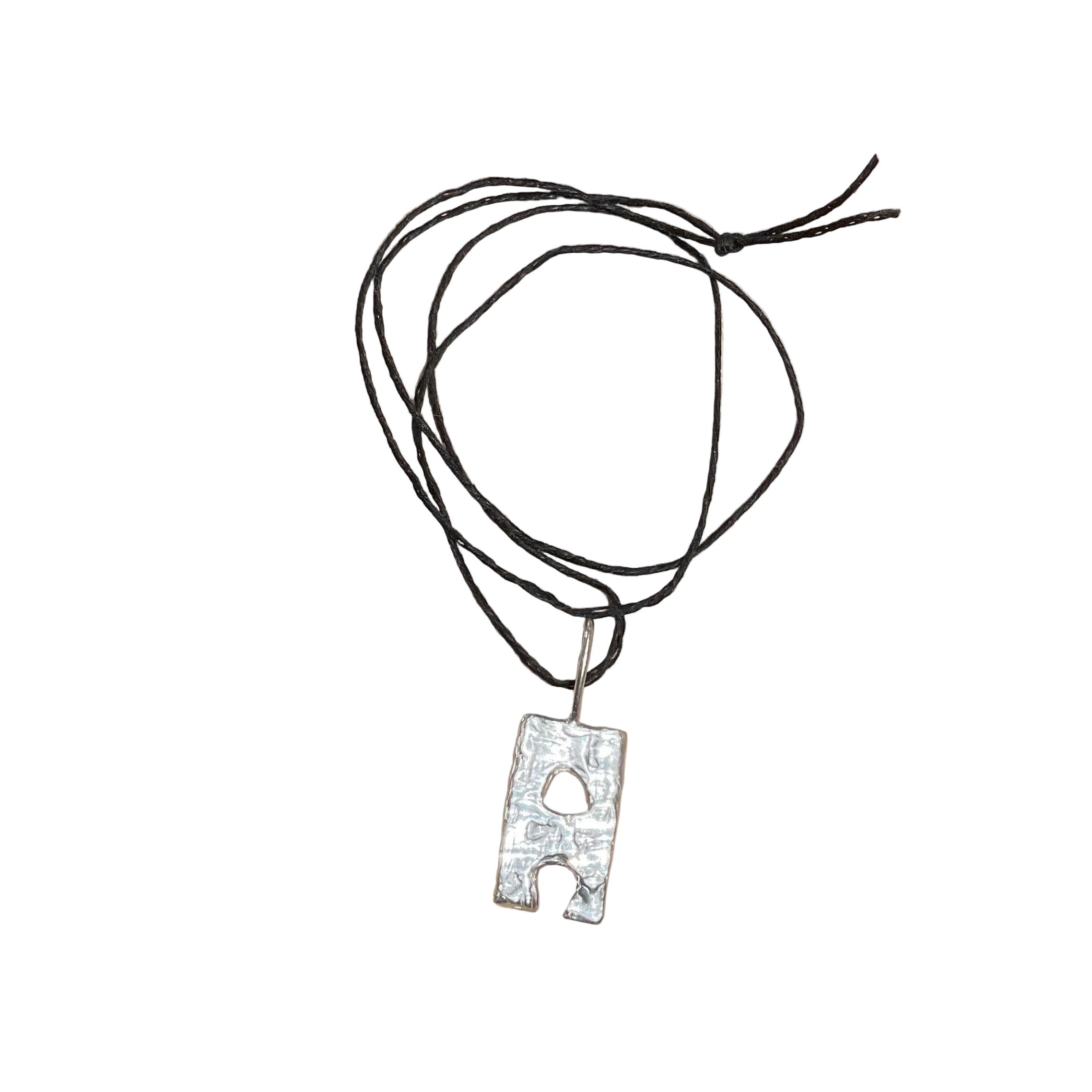 “A” Pendant Necklace