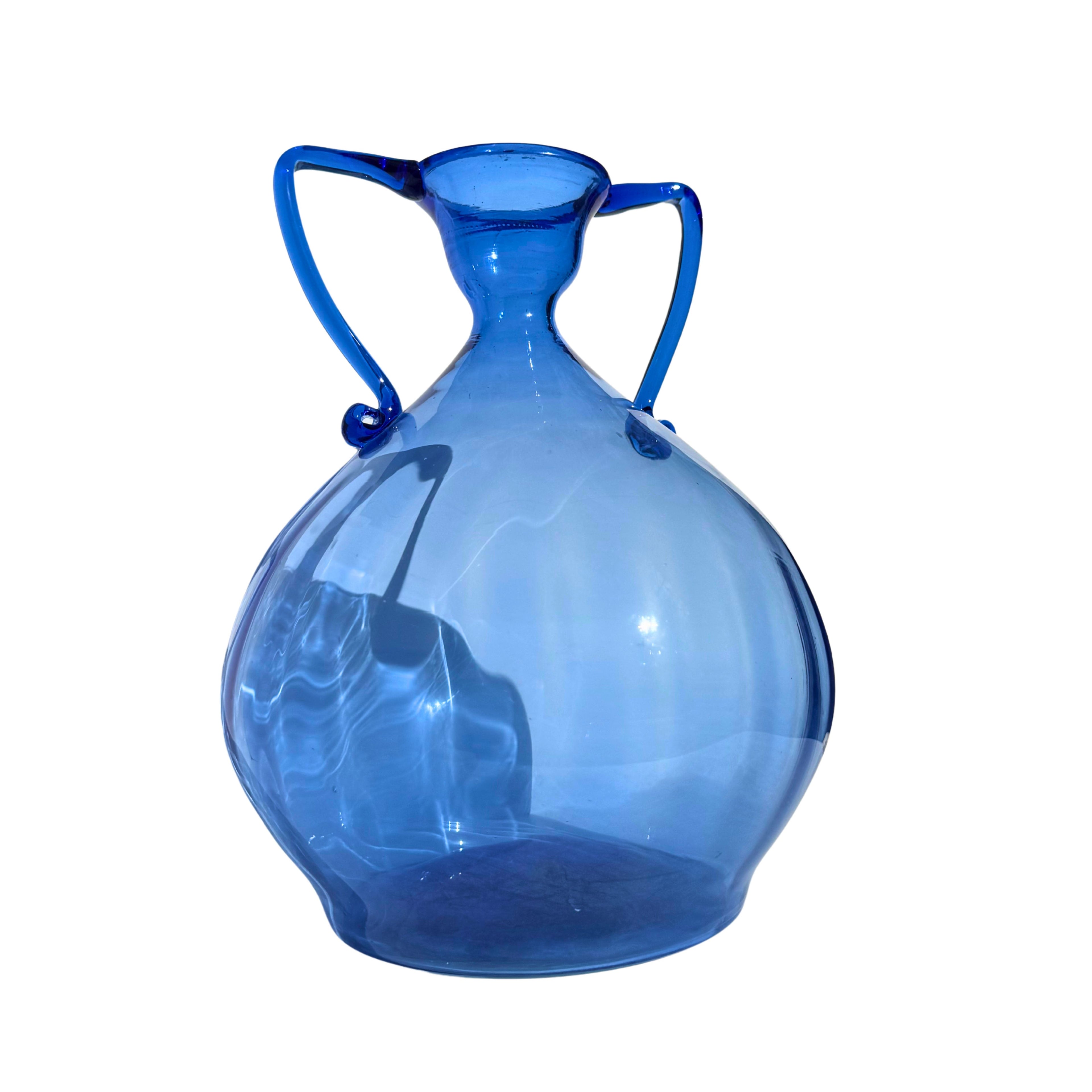Handblown Italian Murano Art Glass Vase