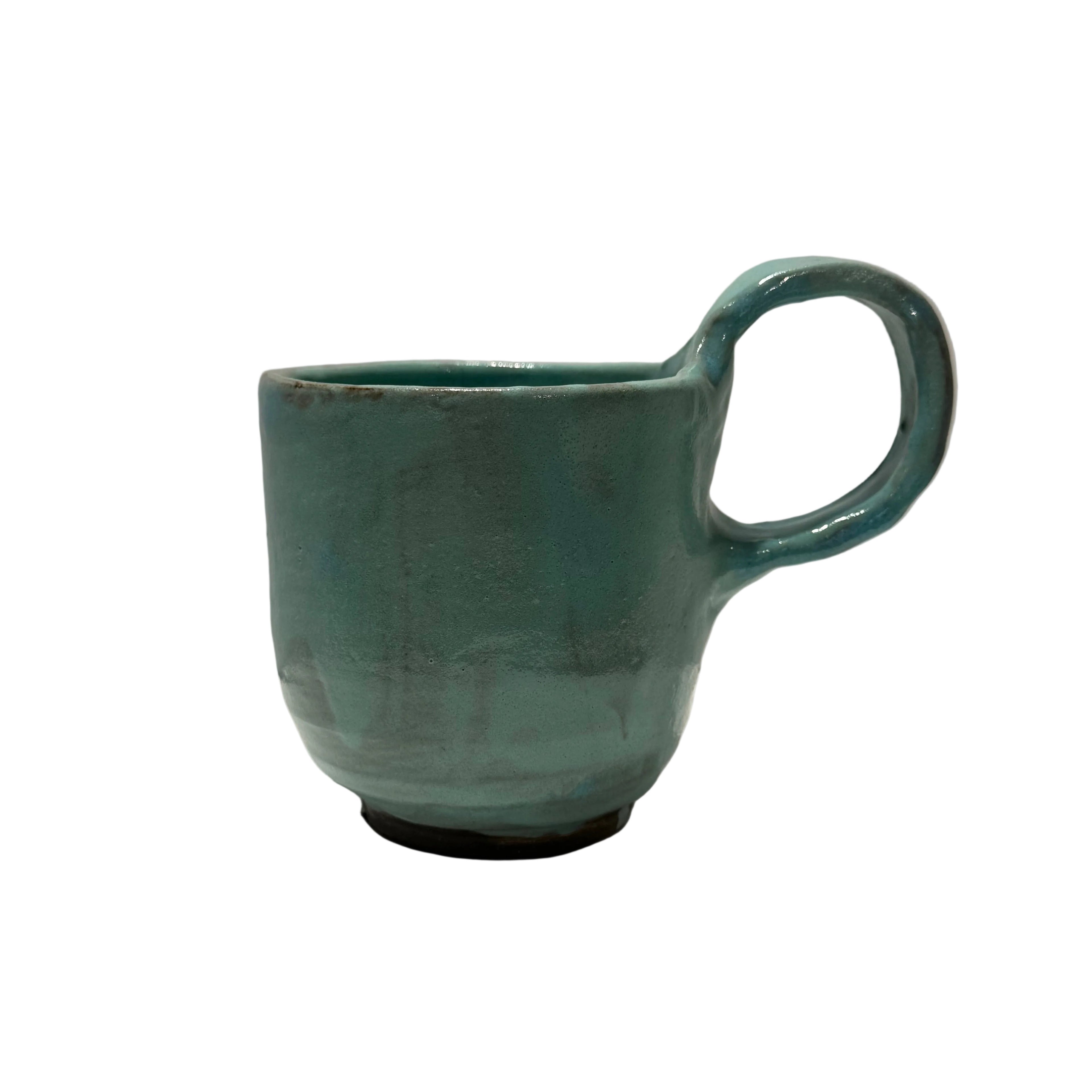 Tivoli Tile Works Turquoise Mug