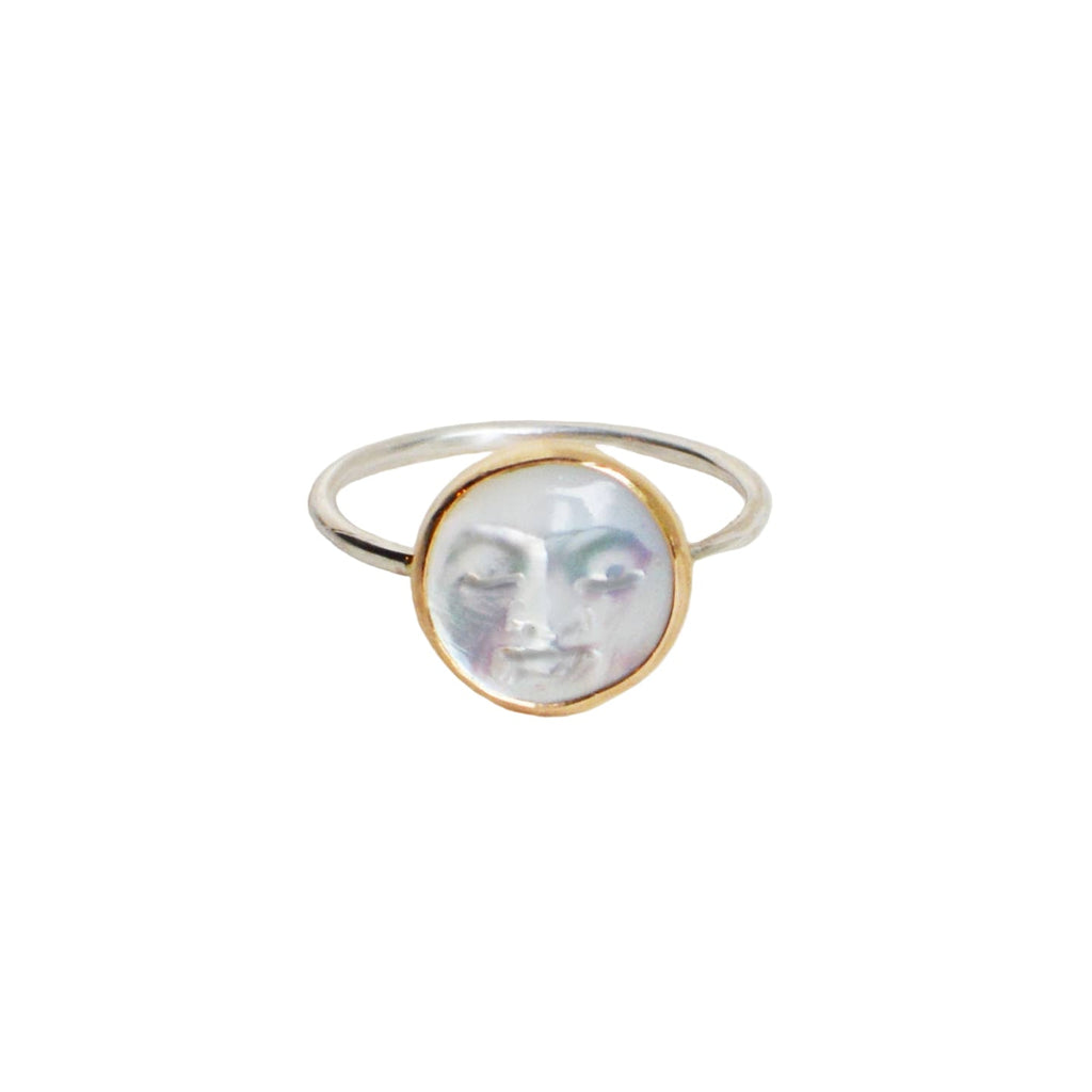 Pearl Moon Ring