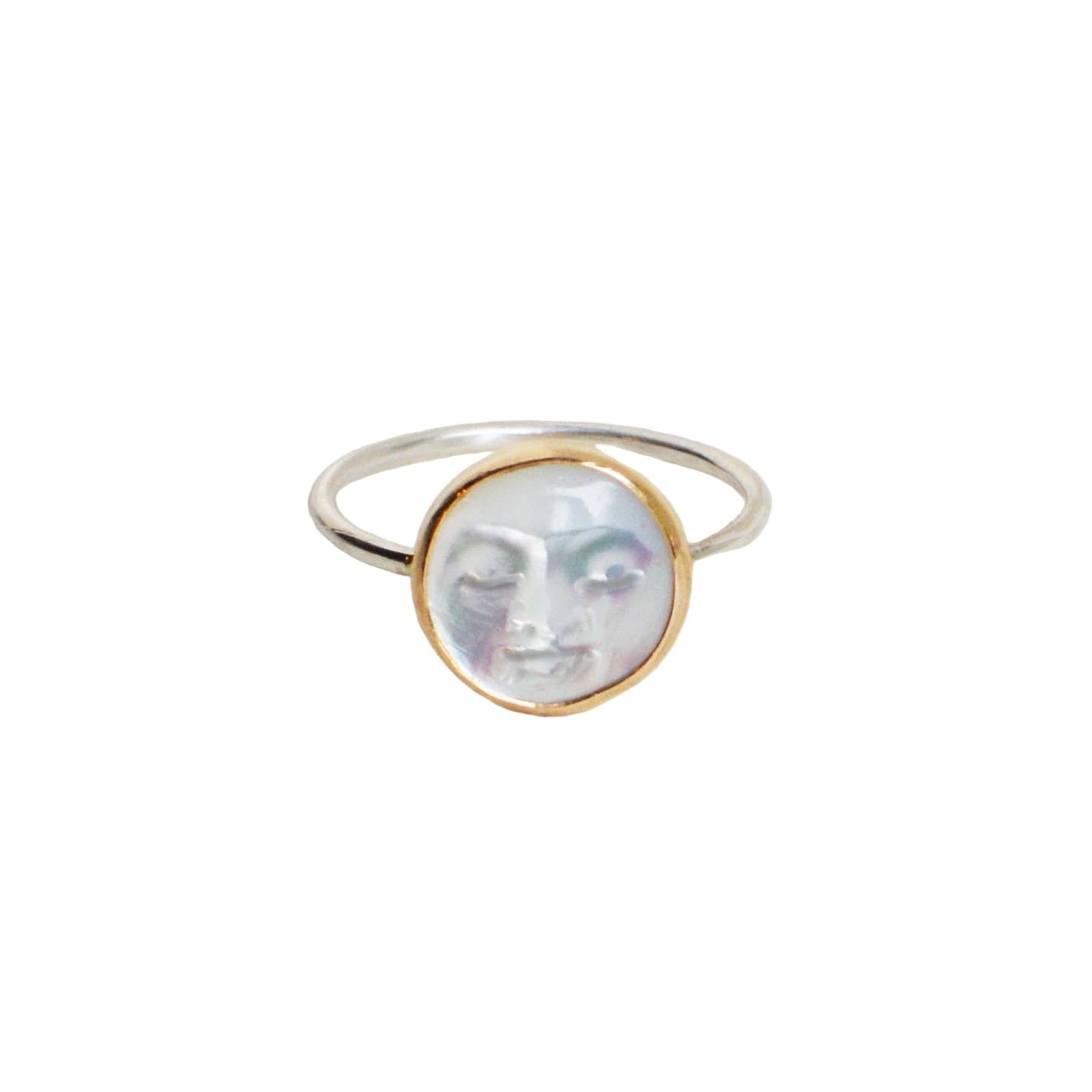Pearl Moon Ring