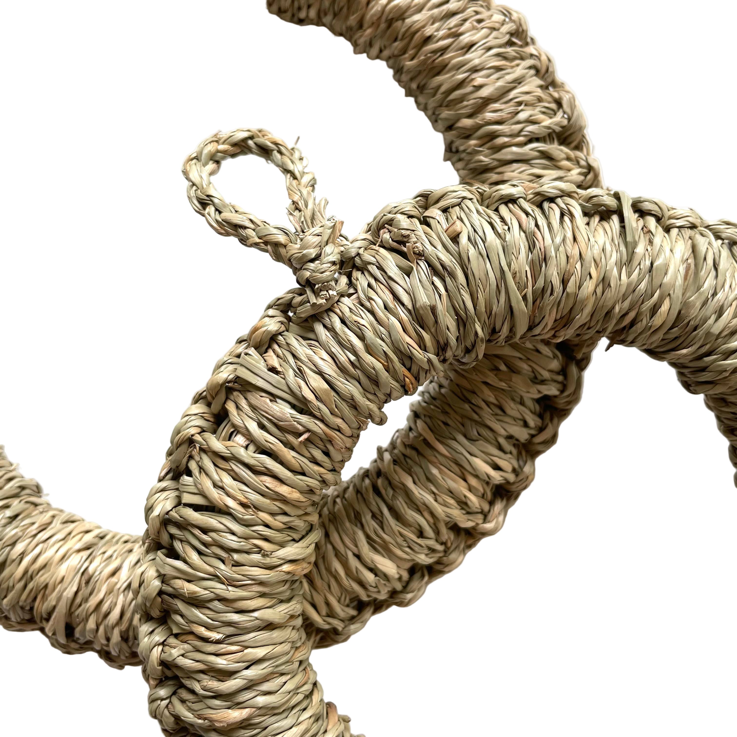 Natural Rush Trivet, Small