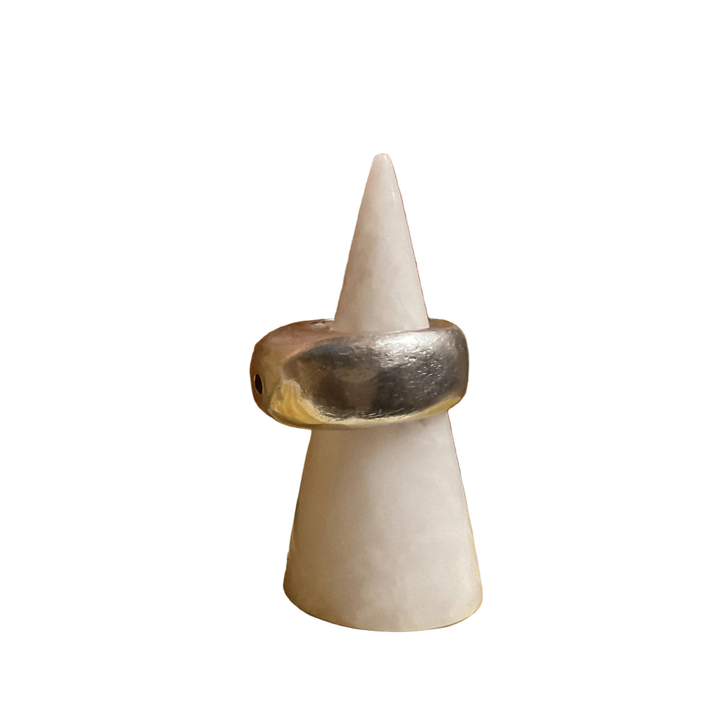 Onyx Sweet Roll Ring