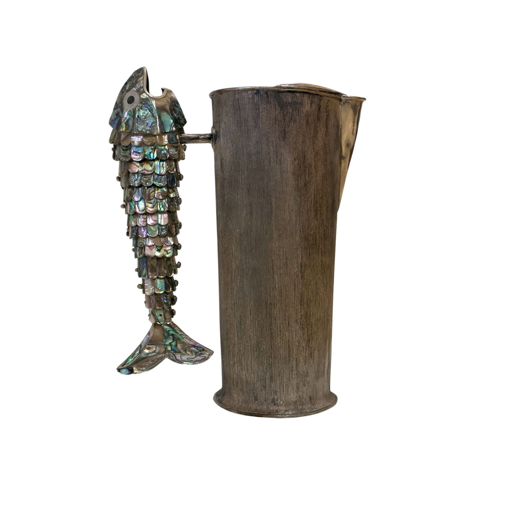 Pitcher with Articulating Fish Handle