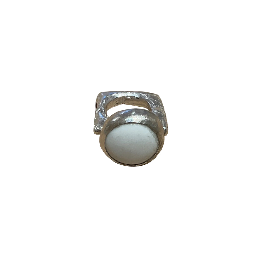 Woodstock Howlite Ring