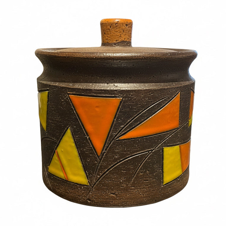 Rosenthal Netter for Bitossi Ceramic Lidded Jar
