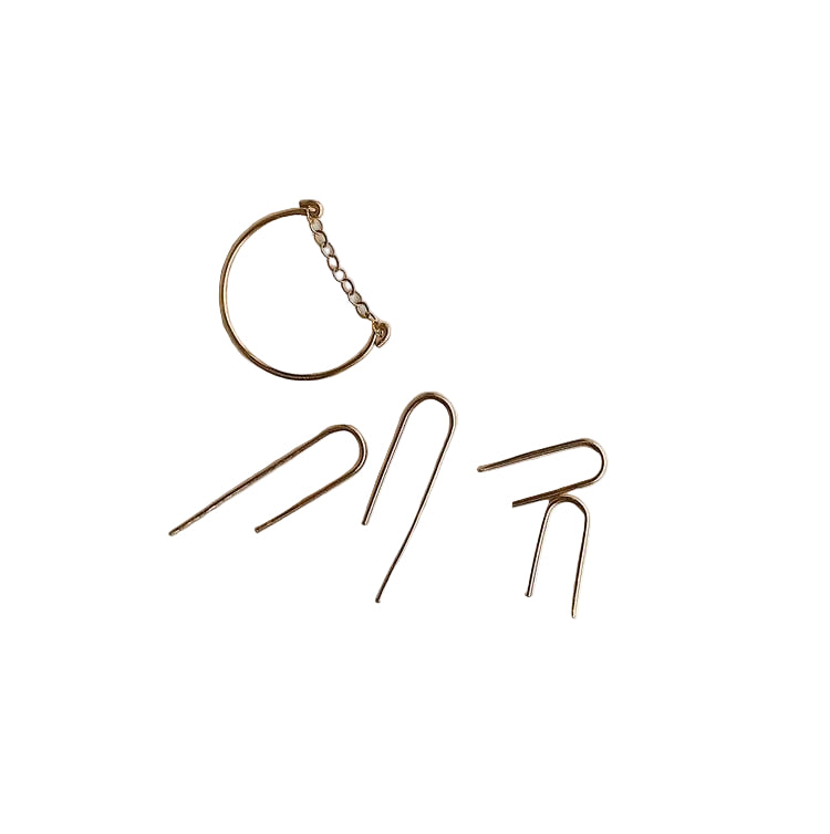 The Fawn Small Ear Pin Earrings