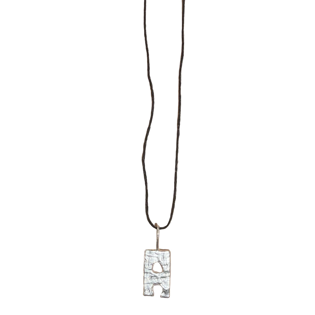 “A” Pendant Necklace