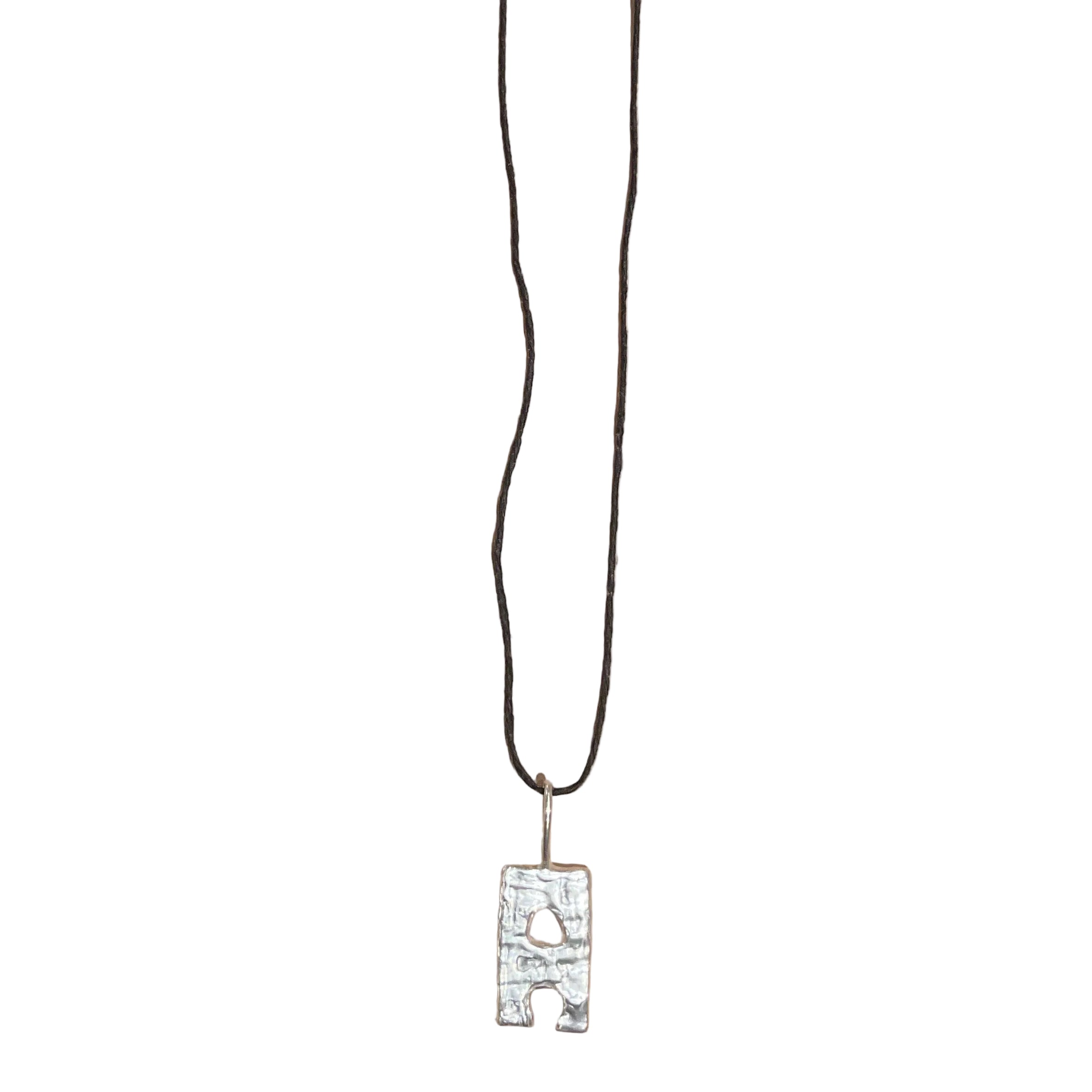 “A” Pendant Necklace