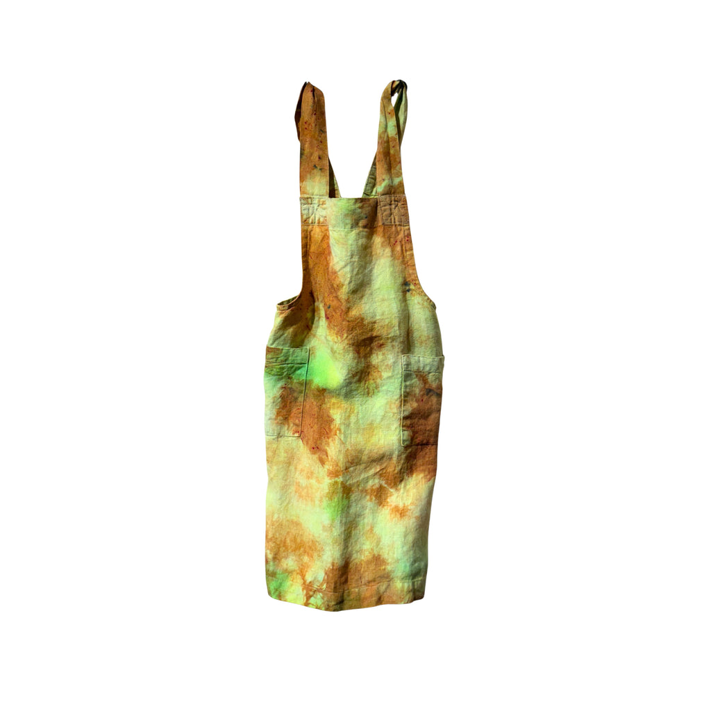 Ad Astra Ice Dyed Linen Apron, Kids