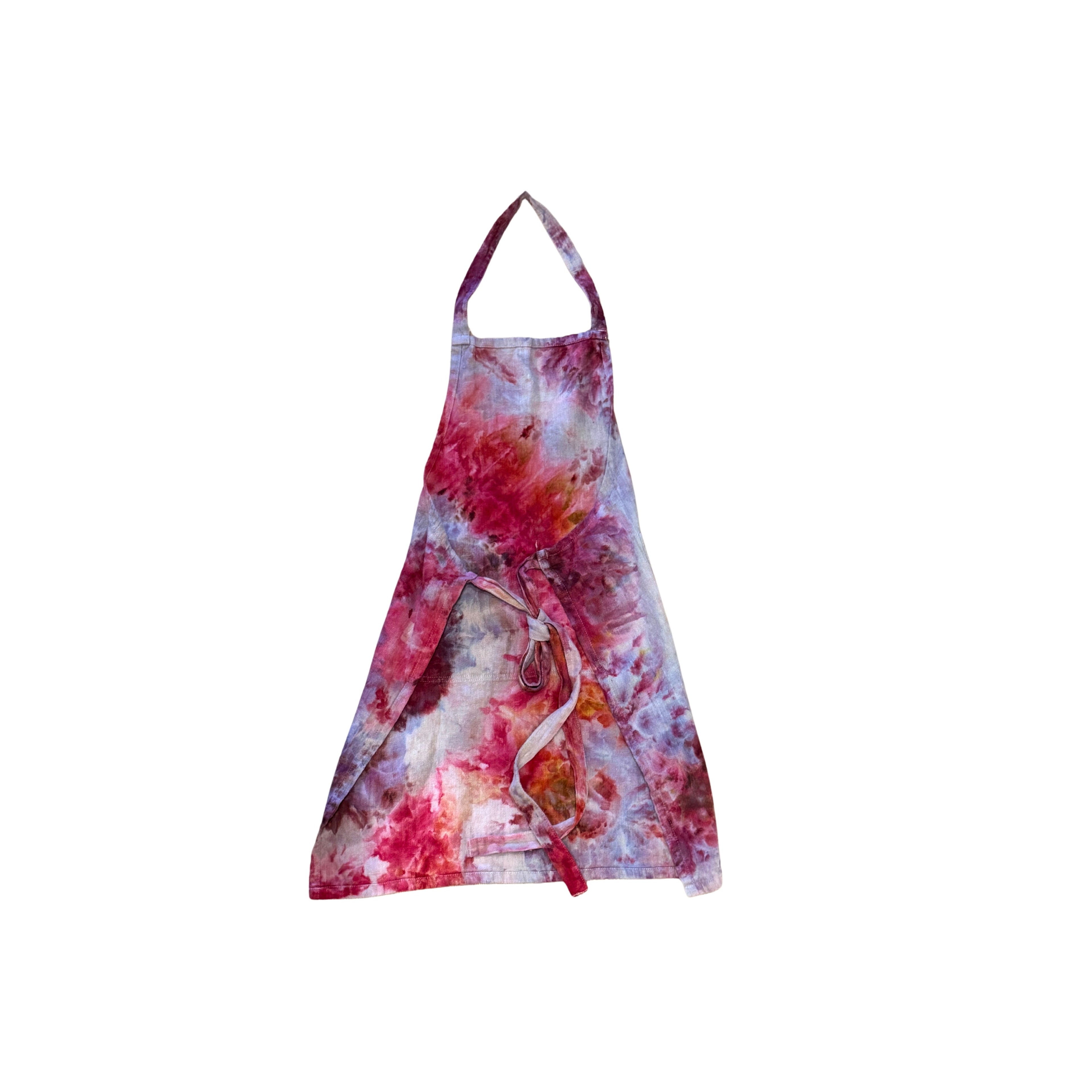Ad Astra Ice Dyed Linen Apron, Adult