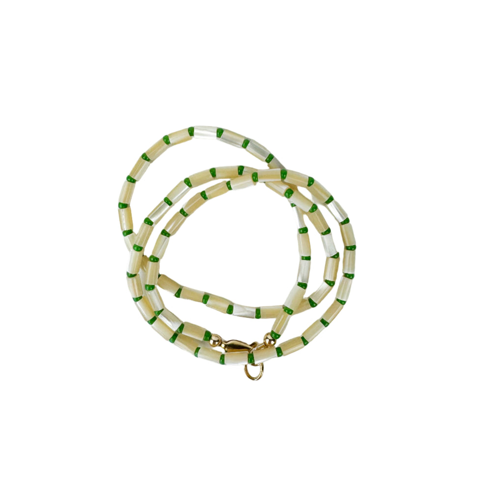 The Karo Necklace, Green