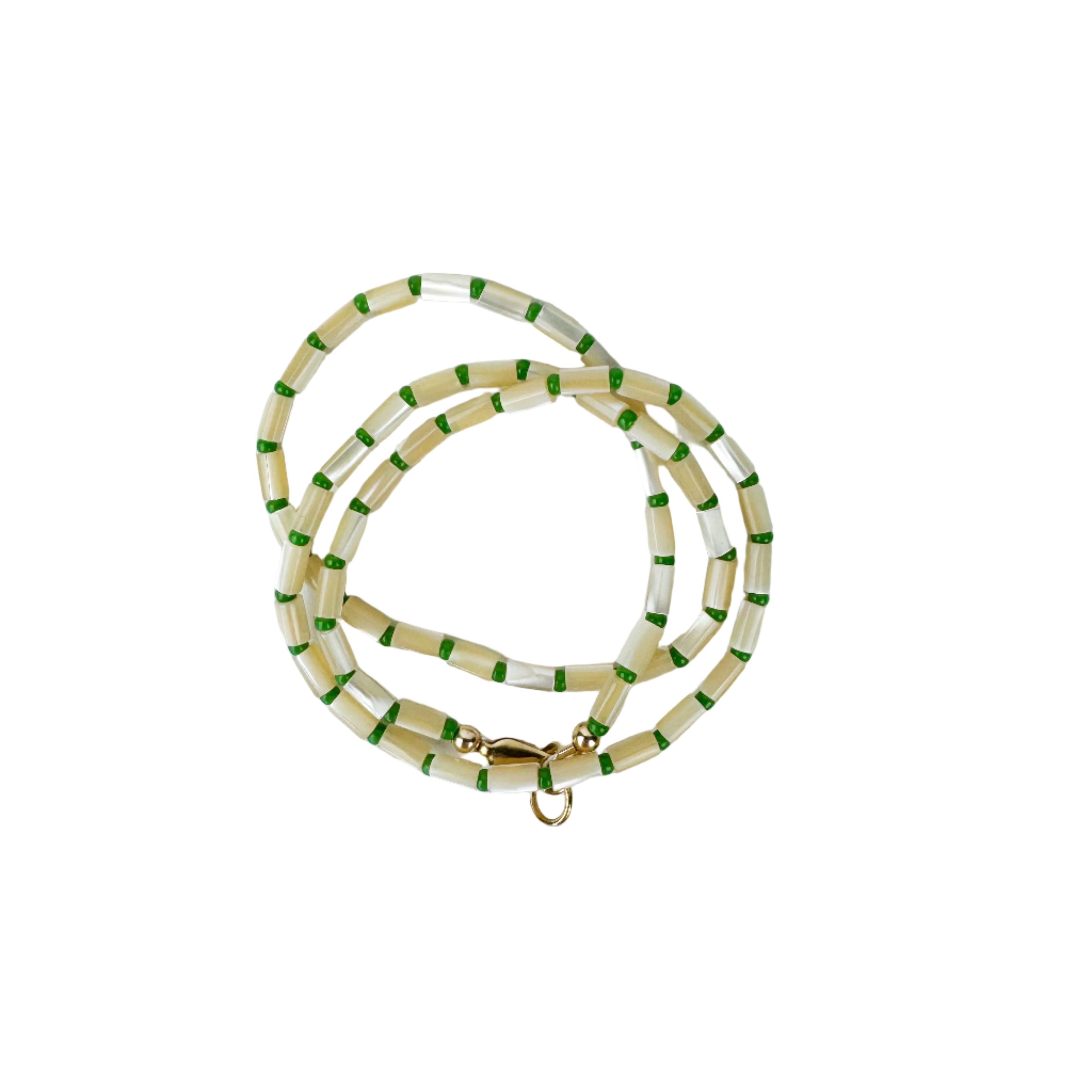 The Karo Necklace, Green