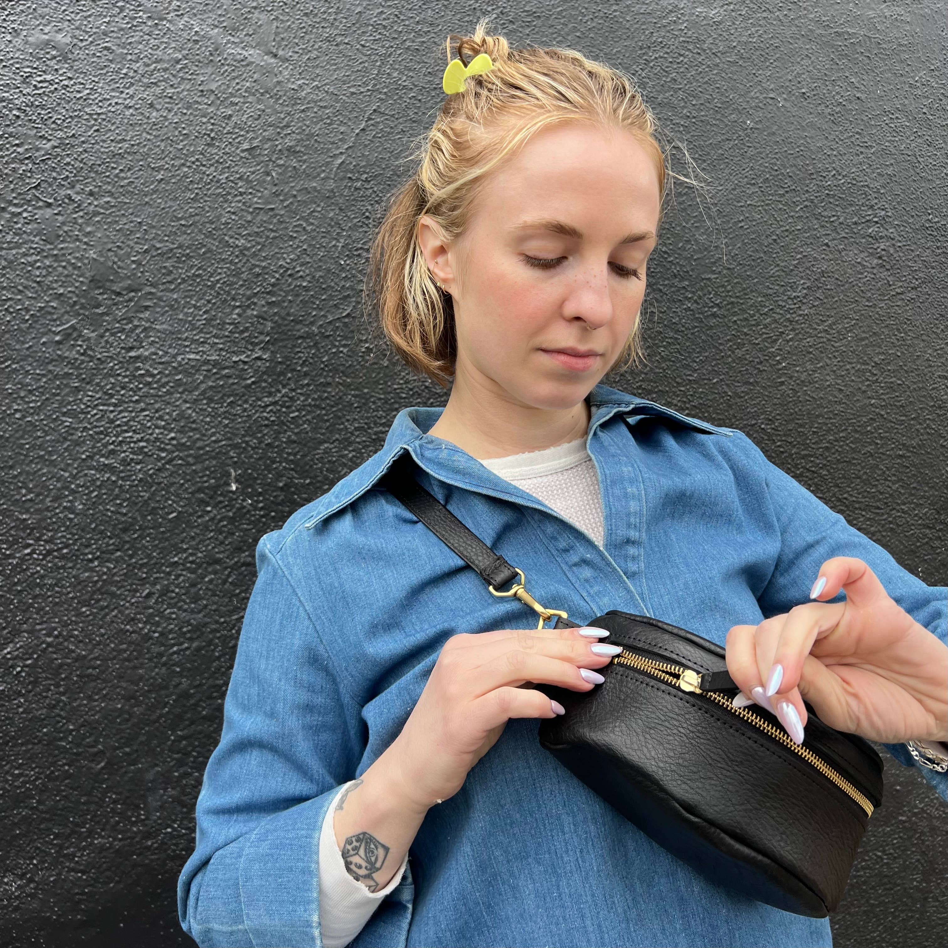 Bum Bag - Teddy Shearling