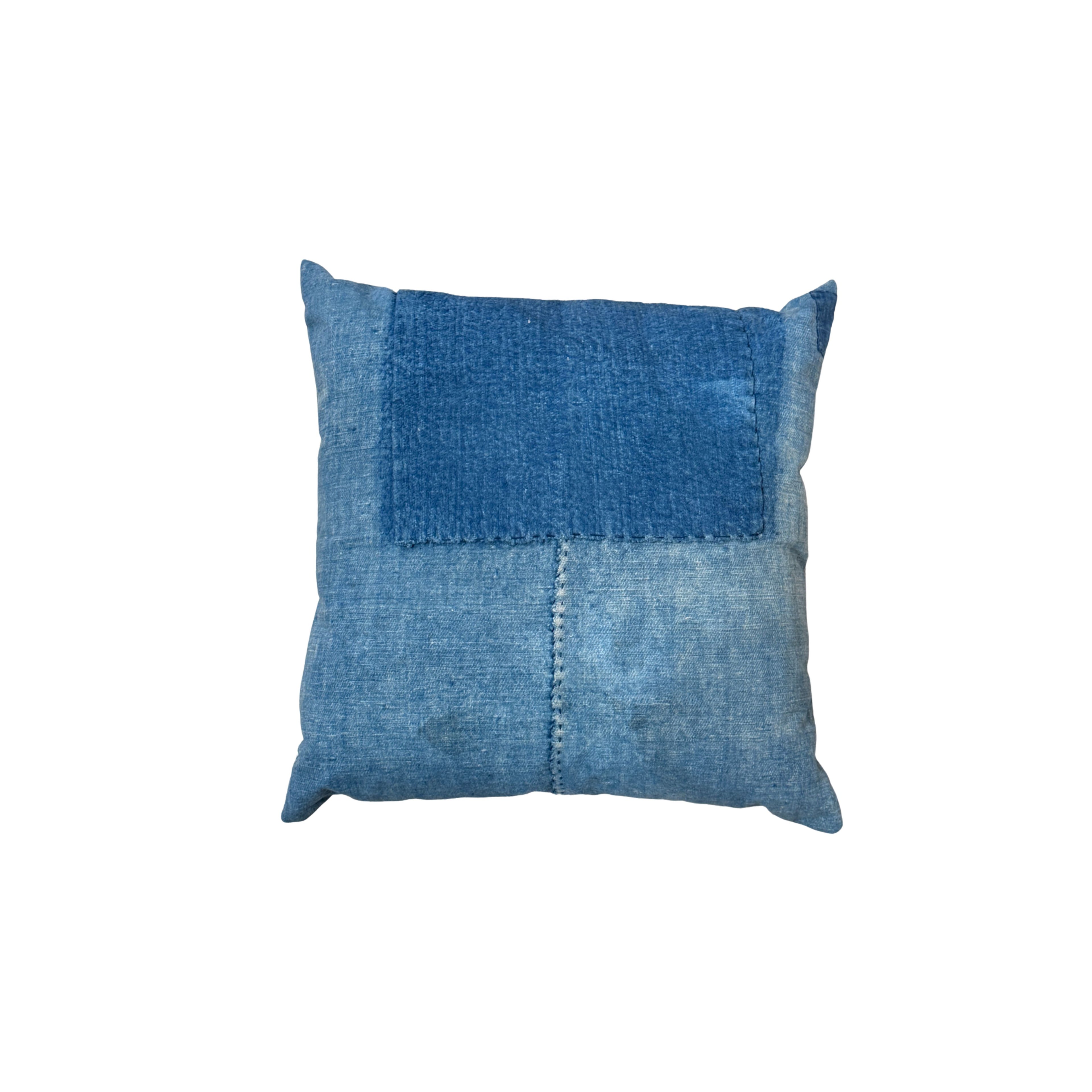 Ad Astra Japanese Boro Throw Pillow, Jumbo