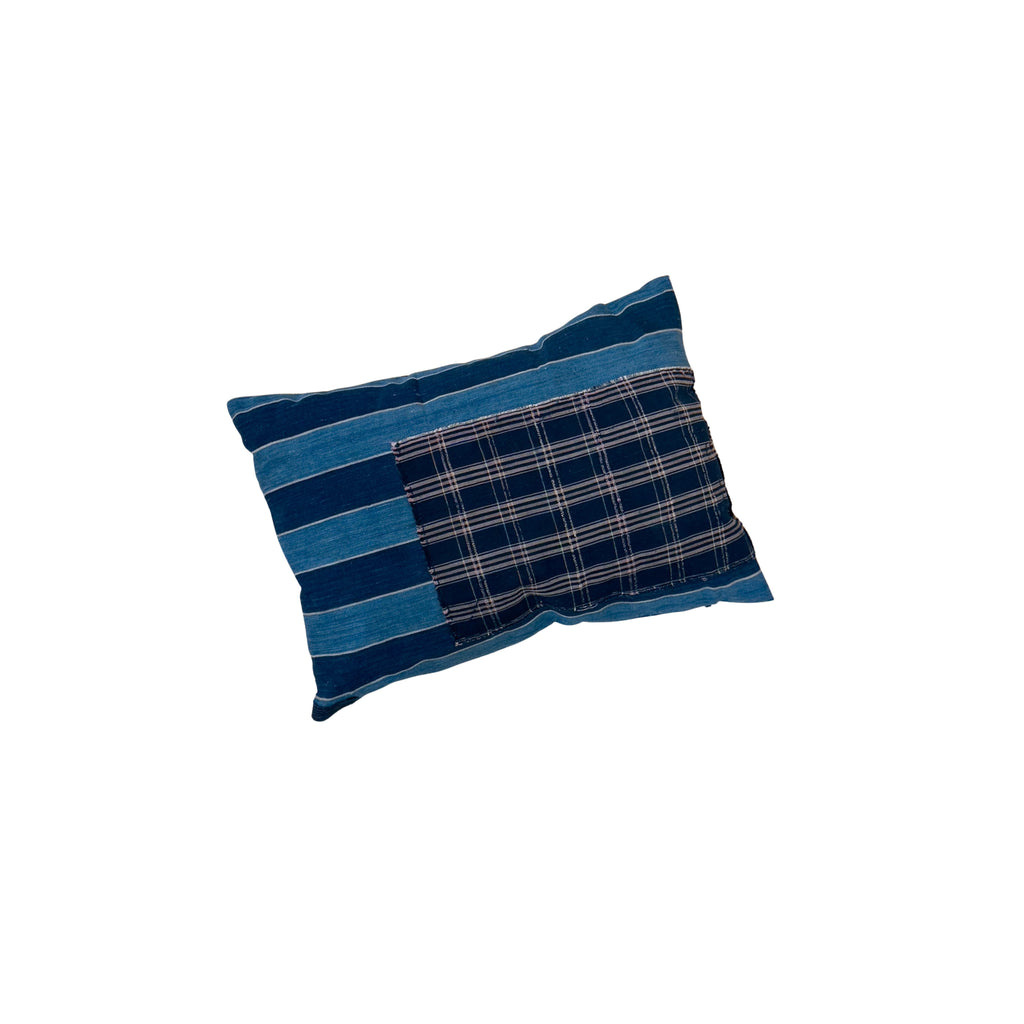 Ad Astra Japanese Boro Throw Pillow, Small