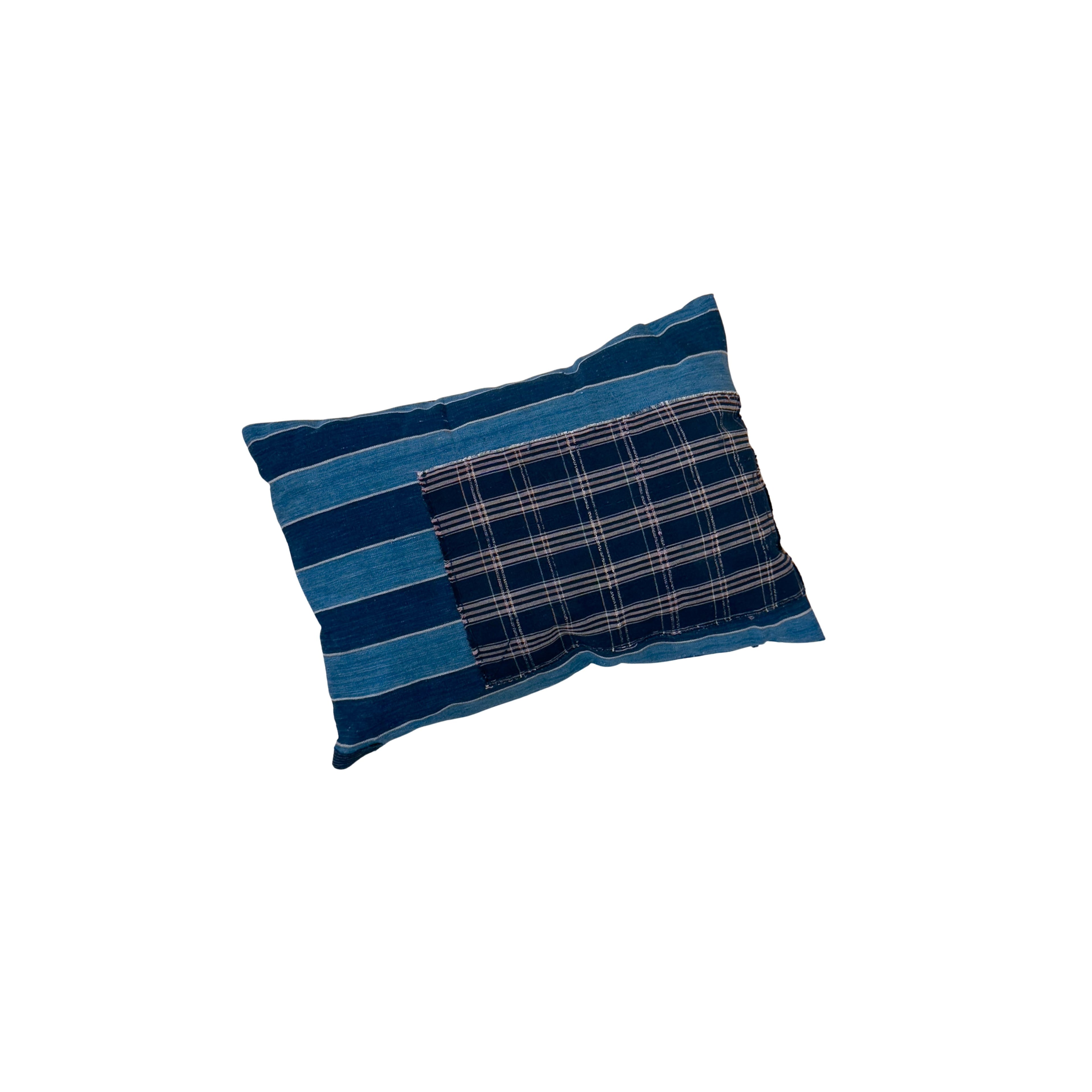 Ad Astra Japanese Boro Throw Pillow, Small