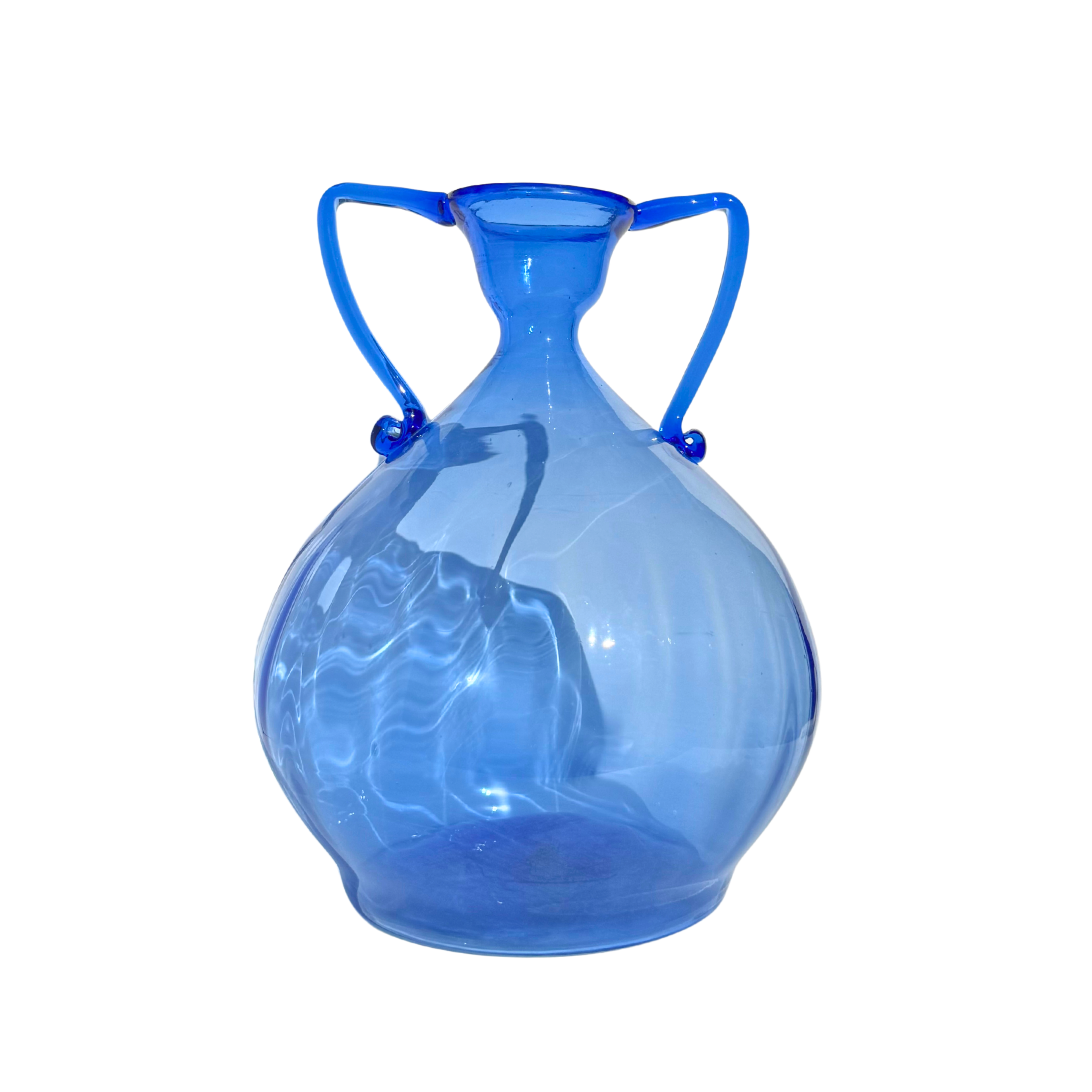 Handblown Italian Murano Art Glass Vase