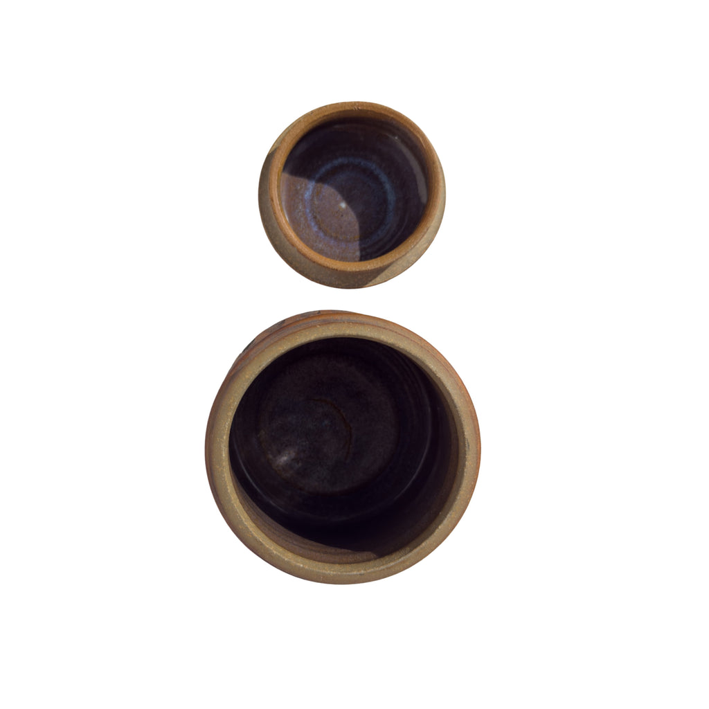 Studio Pottery Lidded Jar