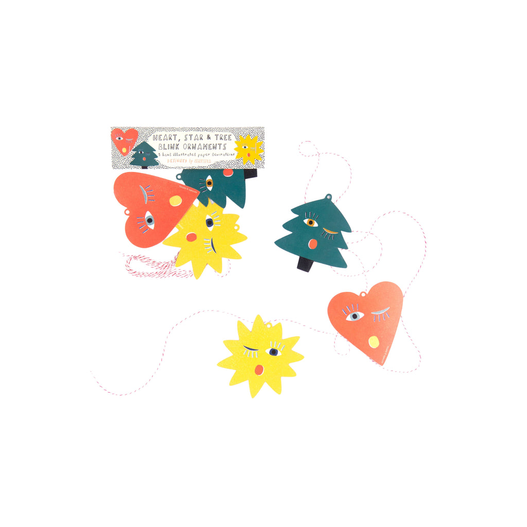 Blink Paper Ornaments