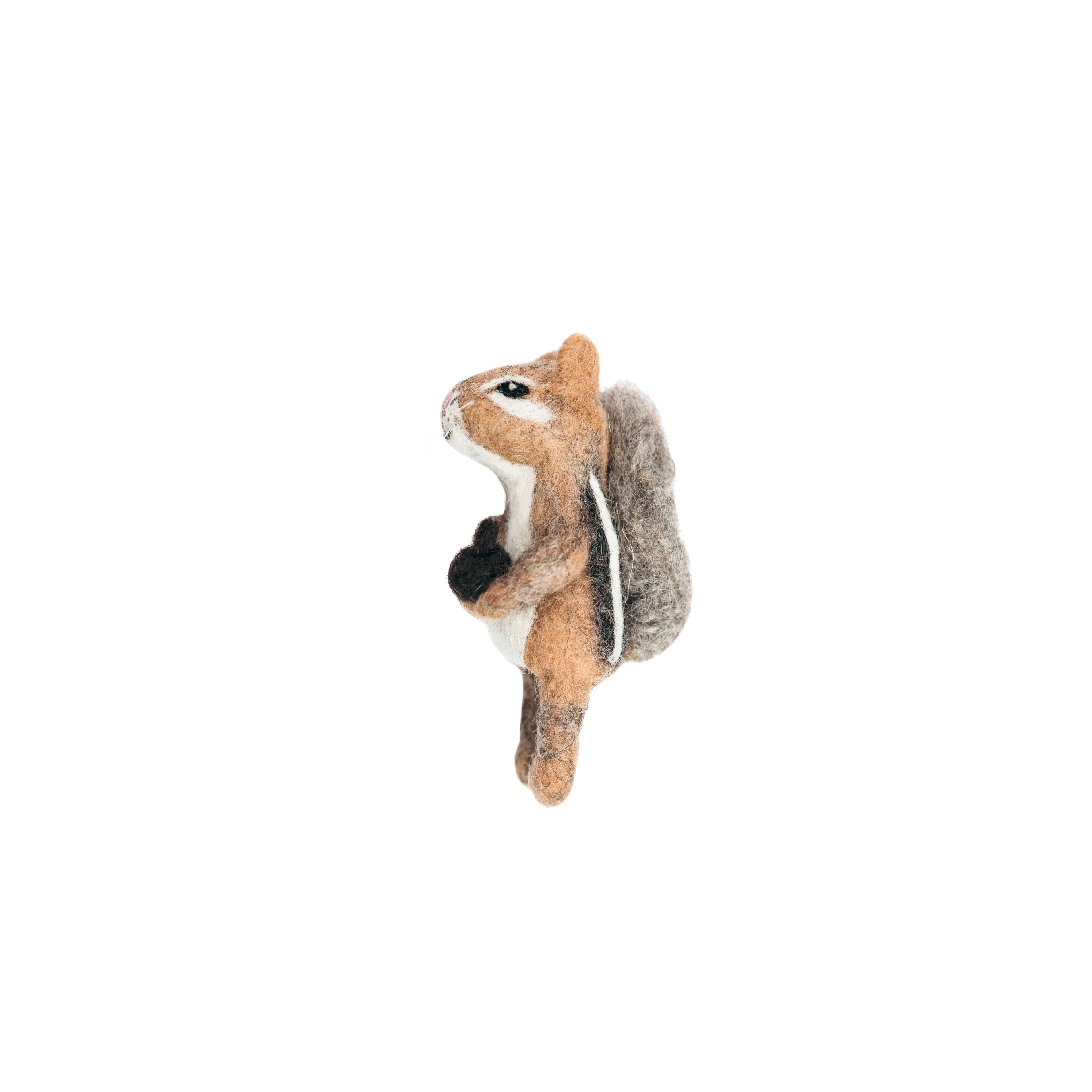 Chipmunk Finger Puppet