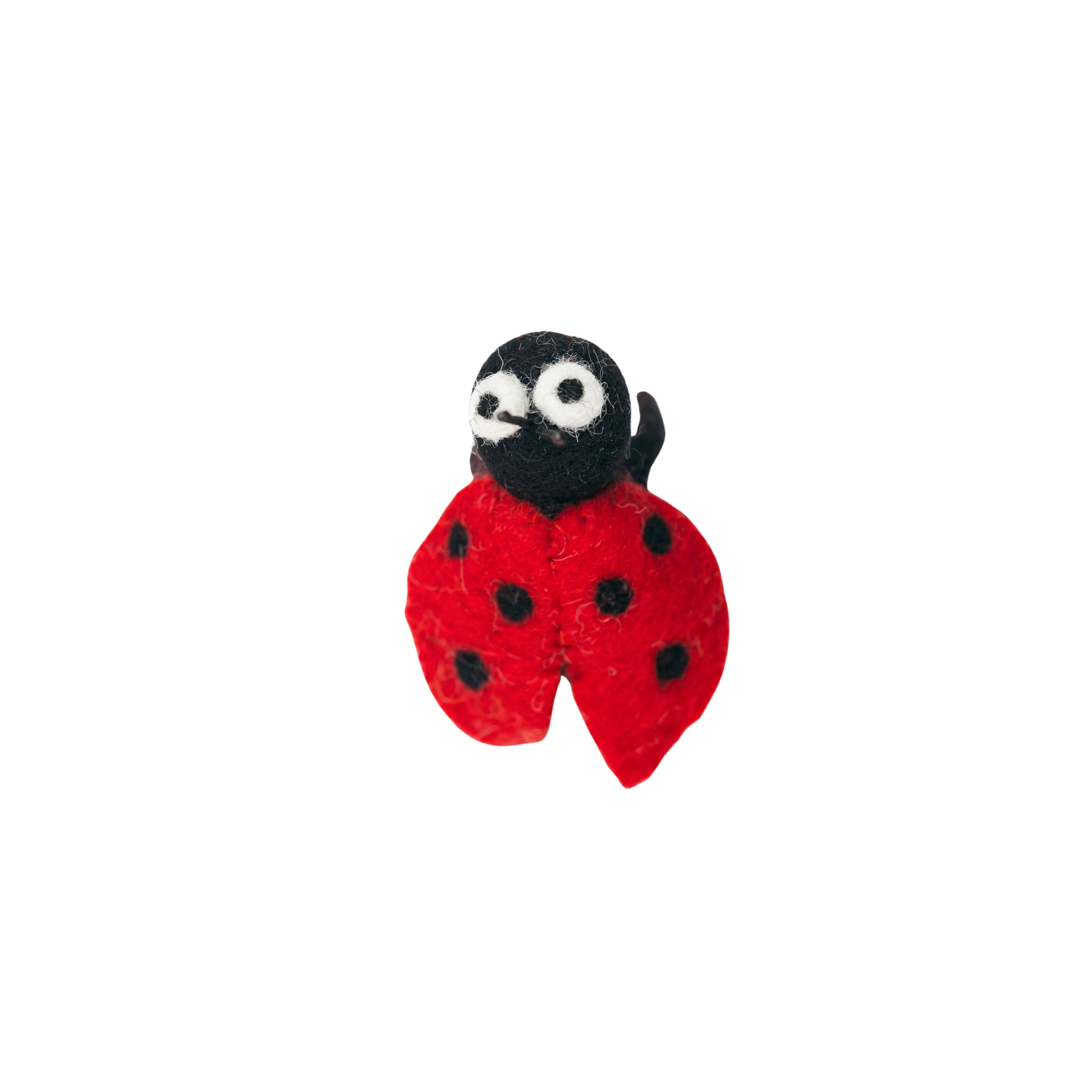Ladybug Finger Puppet