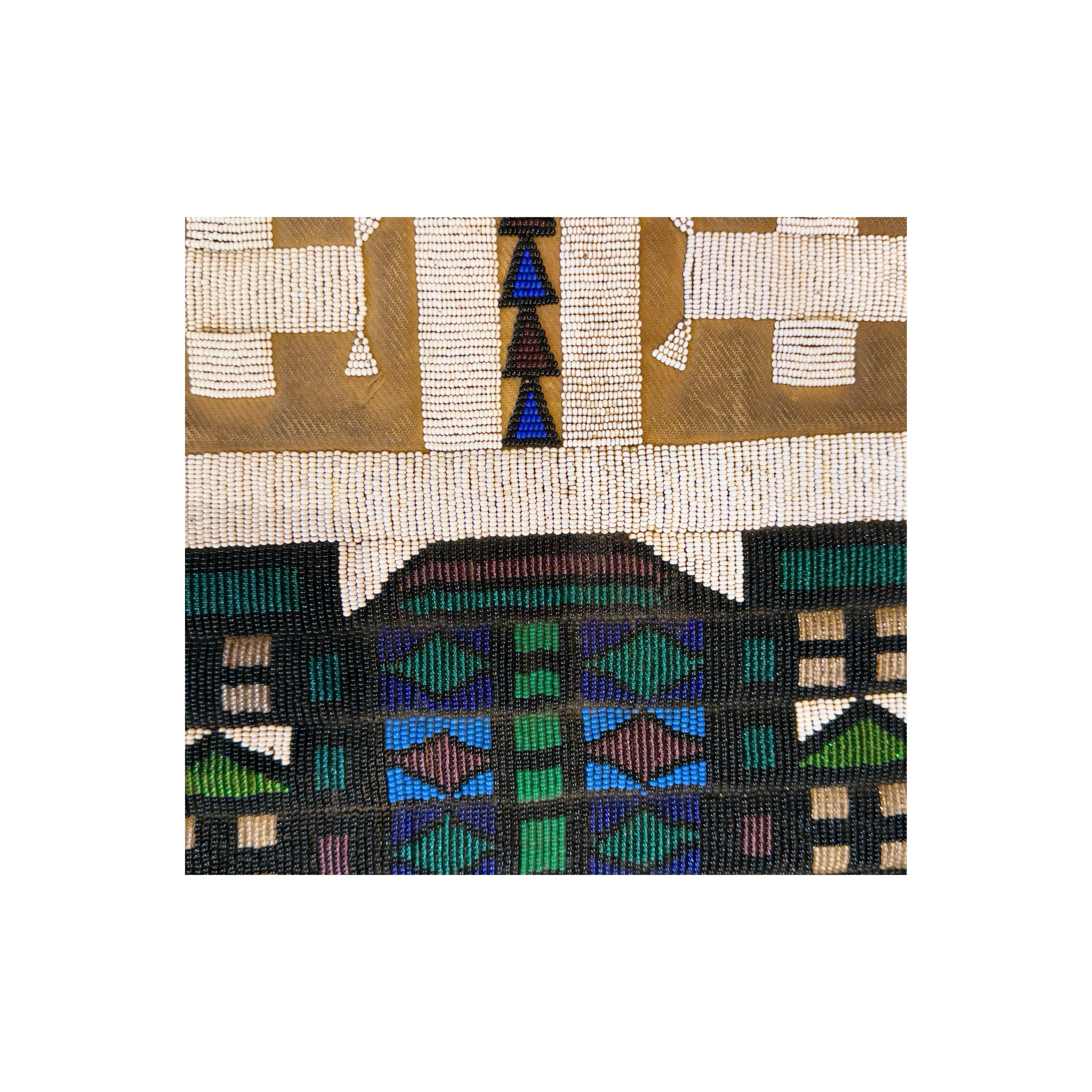 Handmade Beaded Wall Hanging