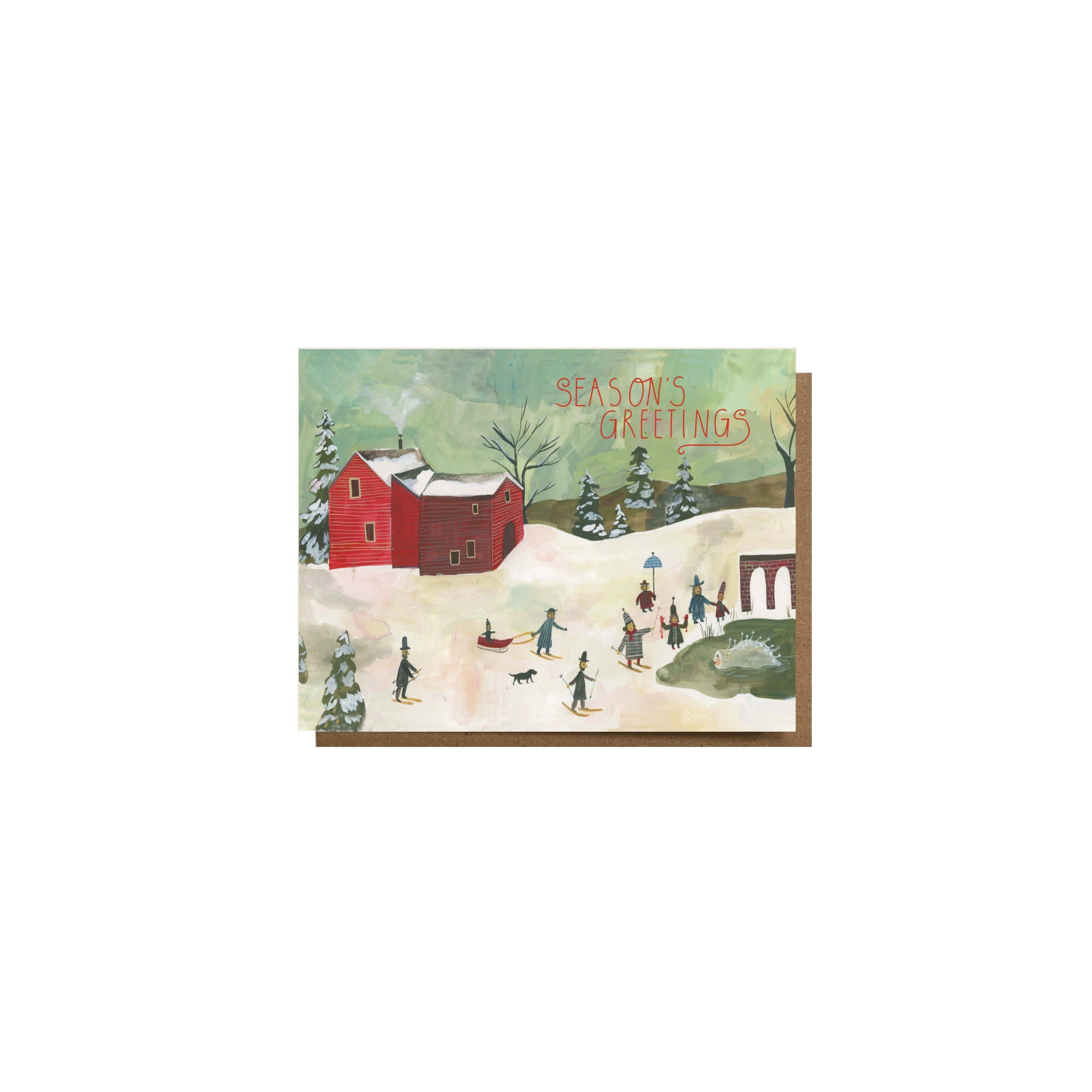 Season's Greetings Holiday Card