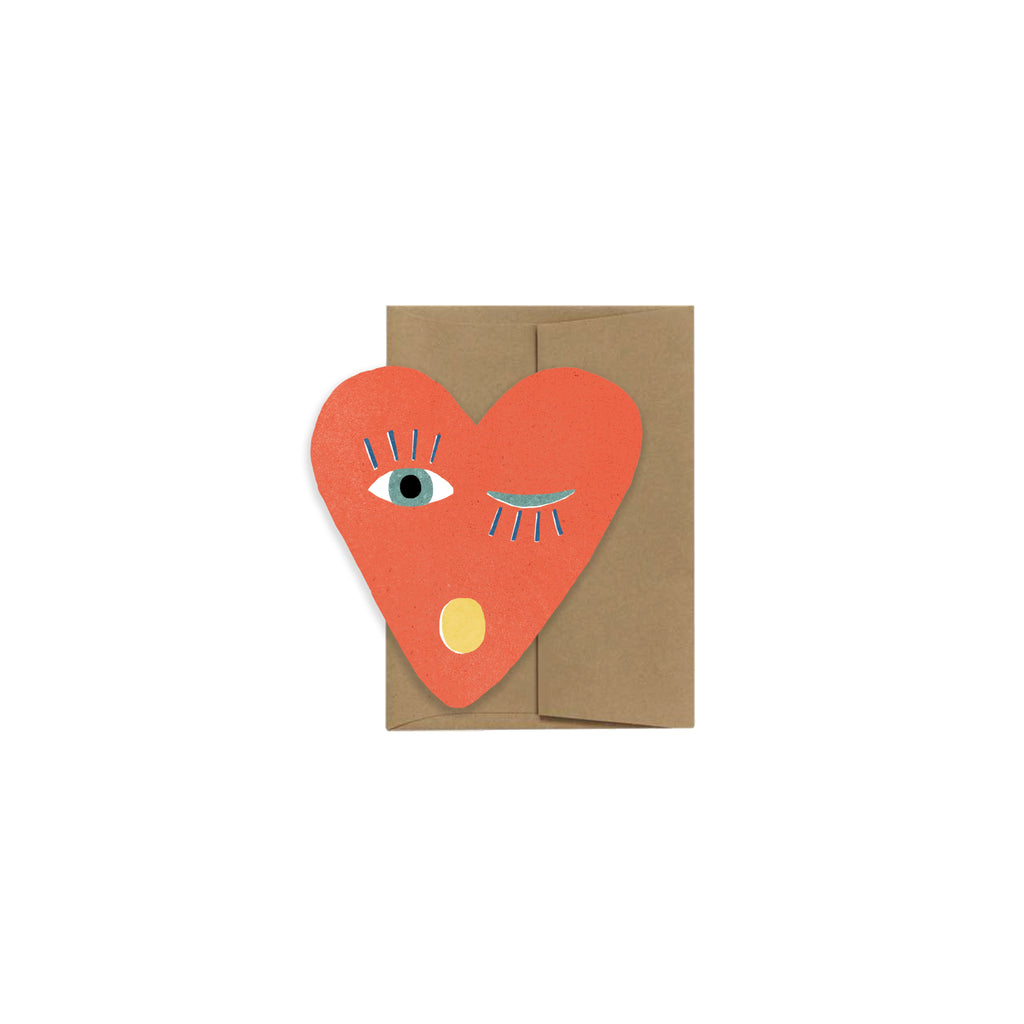 Heart Blink Card
