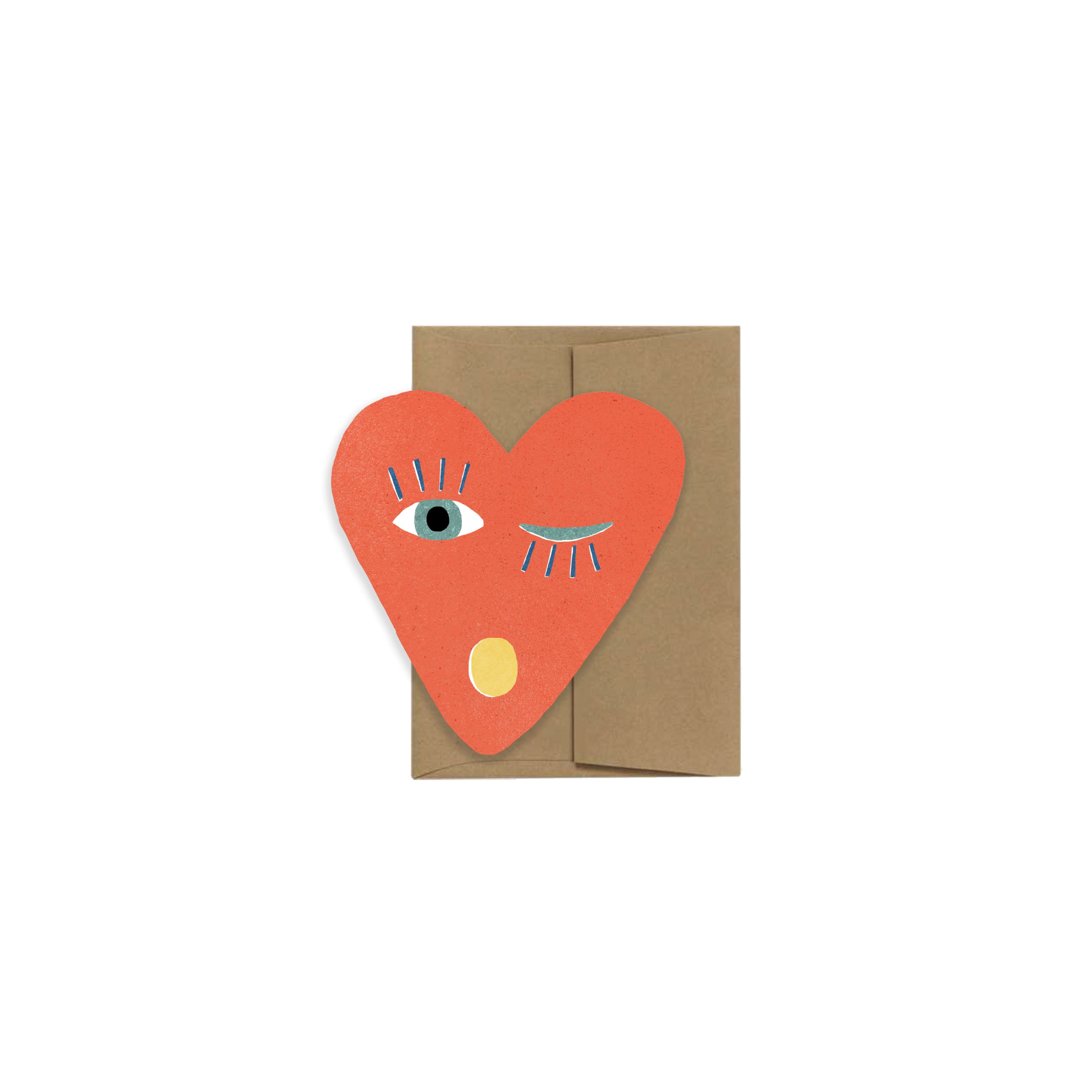 Heart Blink Card