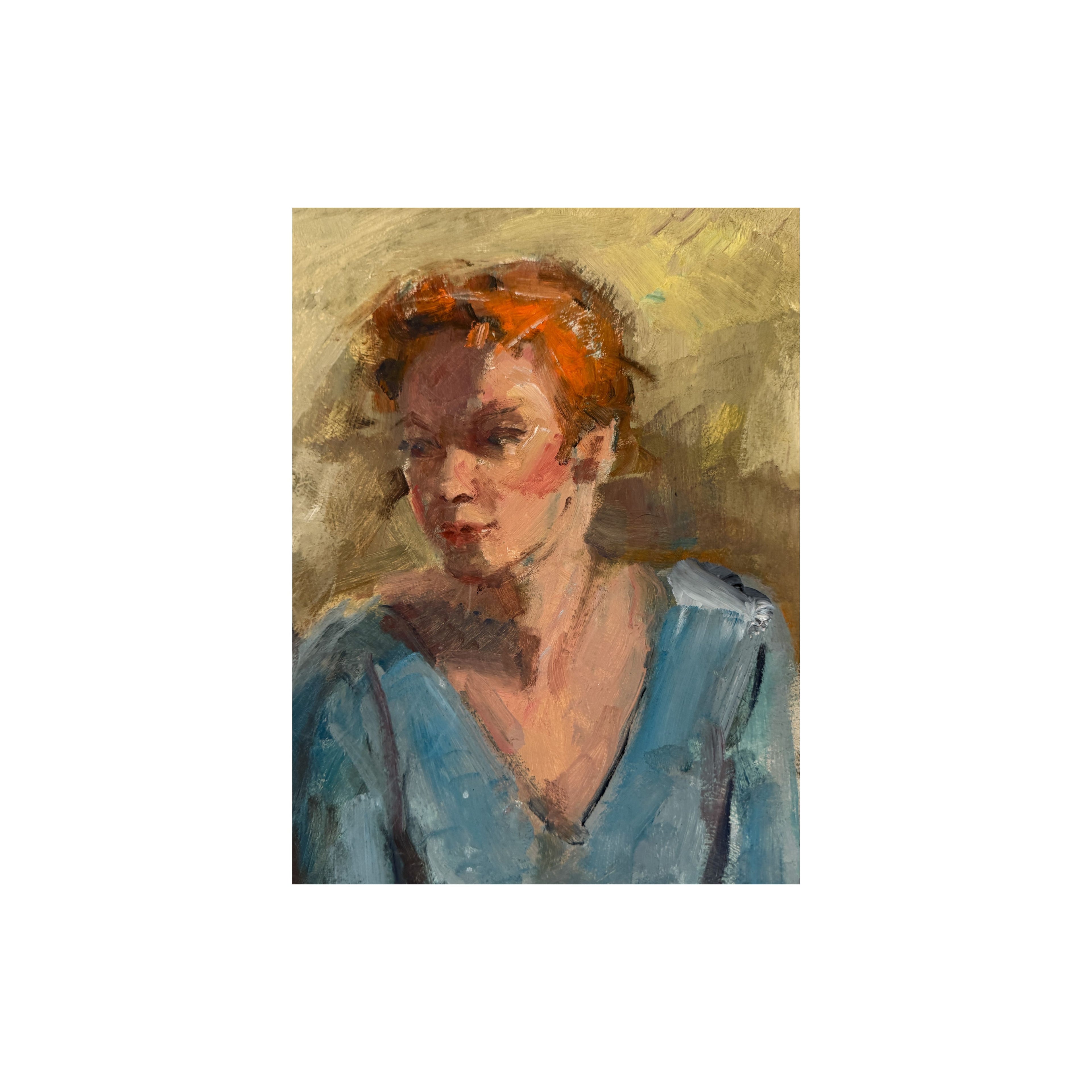 Original Oil Painting, Portrait