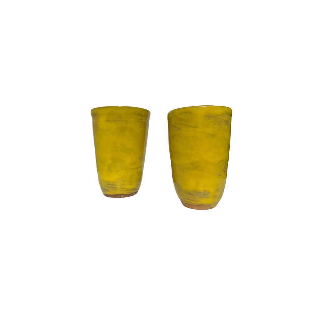 Tivoli Tile Works Yellow Tumbler Cup