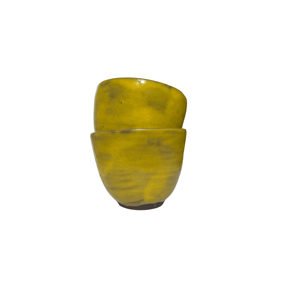 Tivoli Tile Works Yellow Tall Bowl