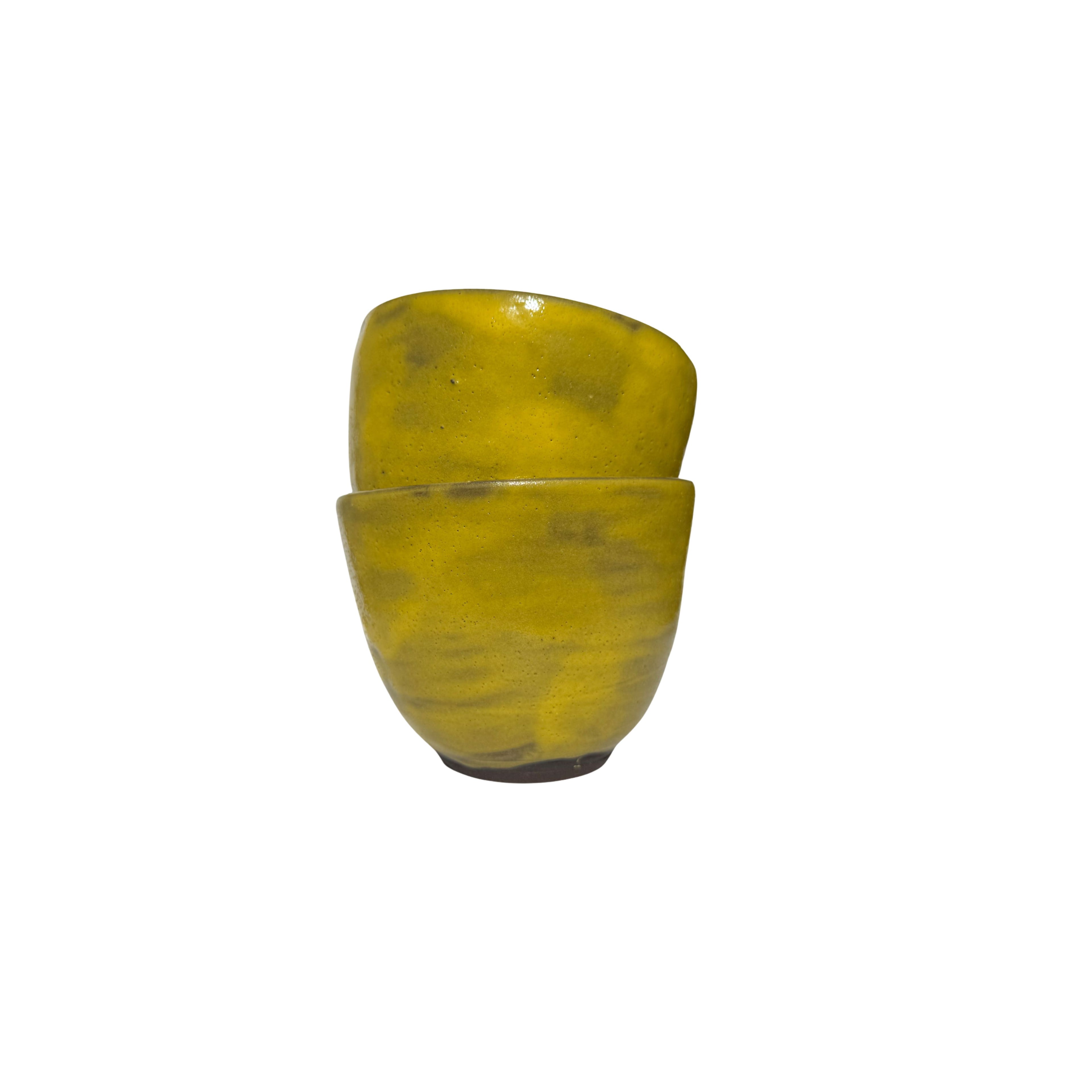 Tivoli Tile Works Yellow Tall Bowl