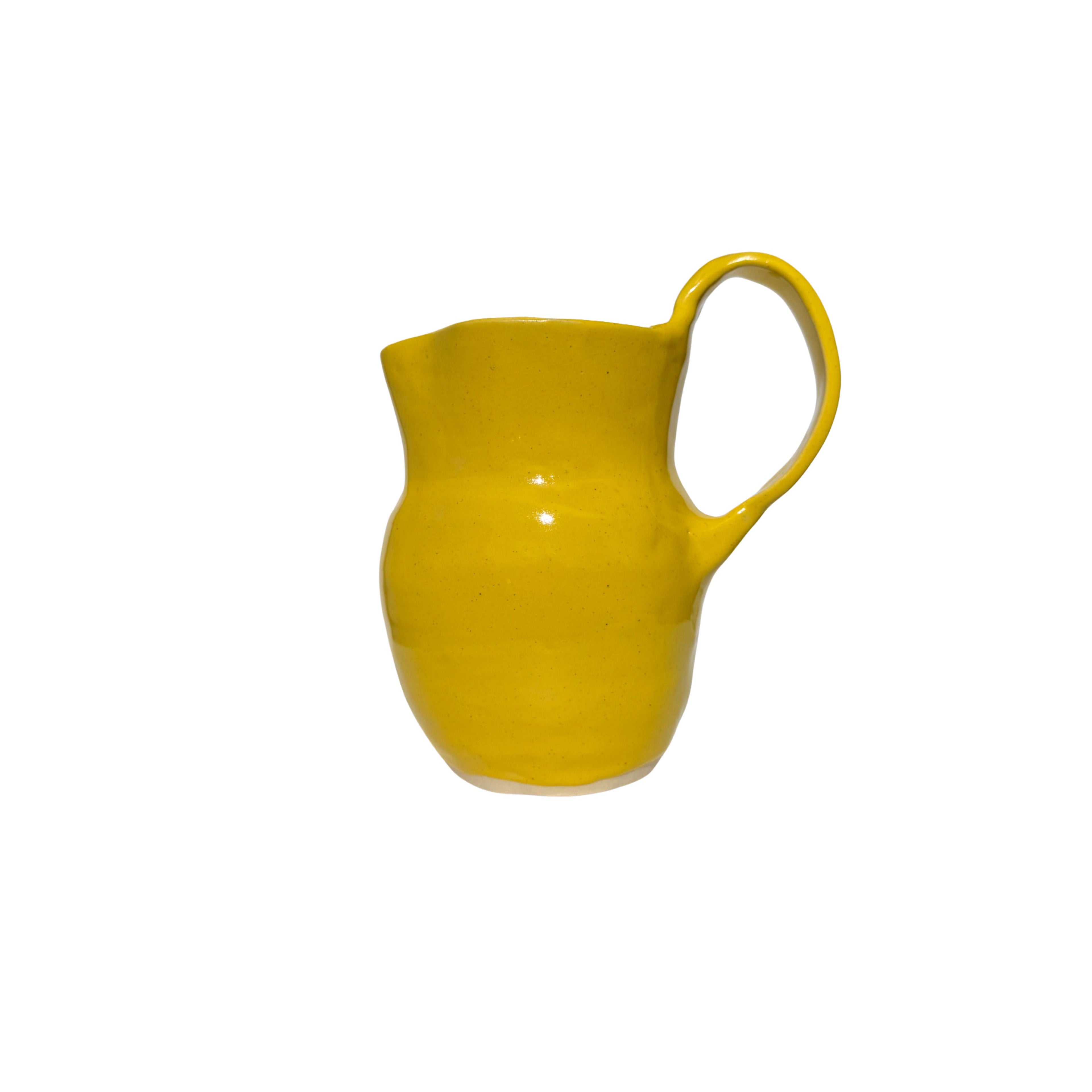 Tivoli Tile Works Yellow Pitcher