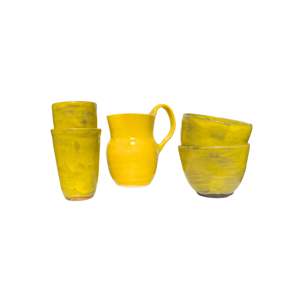 Tivoli Tile Works Yellow Tumbler Cup