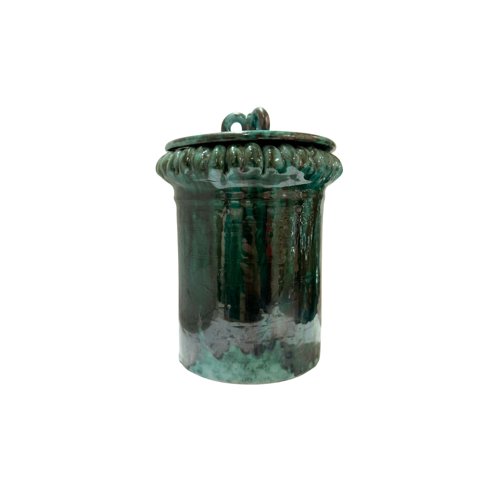 Mid Century Italian Ceramic Canisters, Set of 4