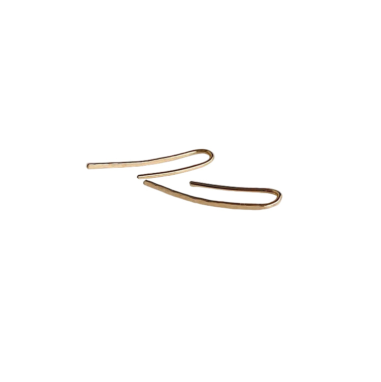 The Gazelle Long Ear Pin Earrings