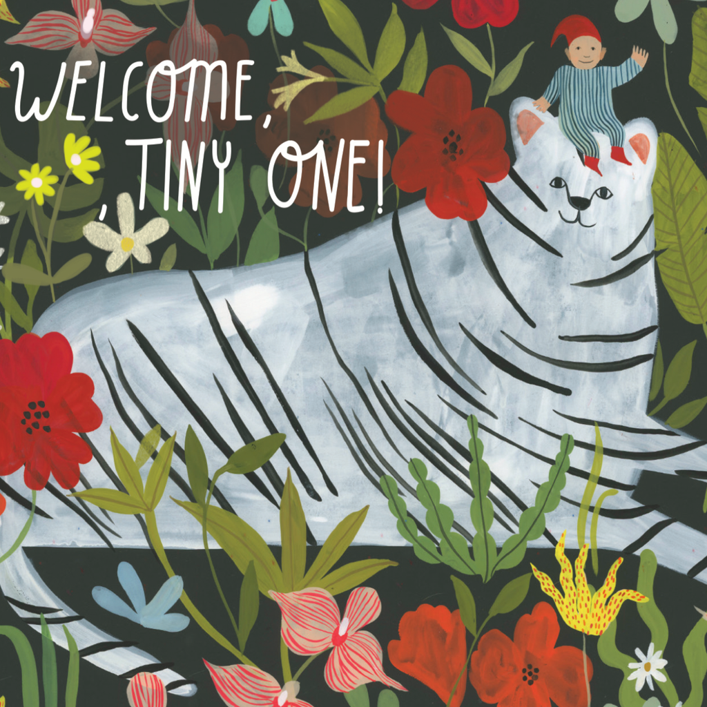 Welcome Tiny One Card