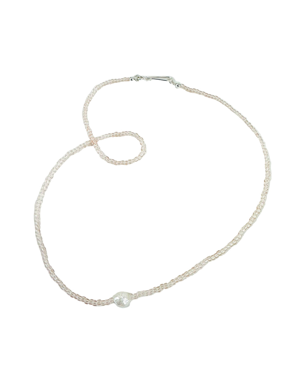 The Khadi Necklace, Light Pink Trance