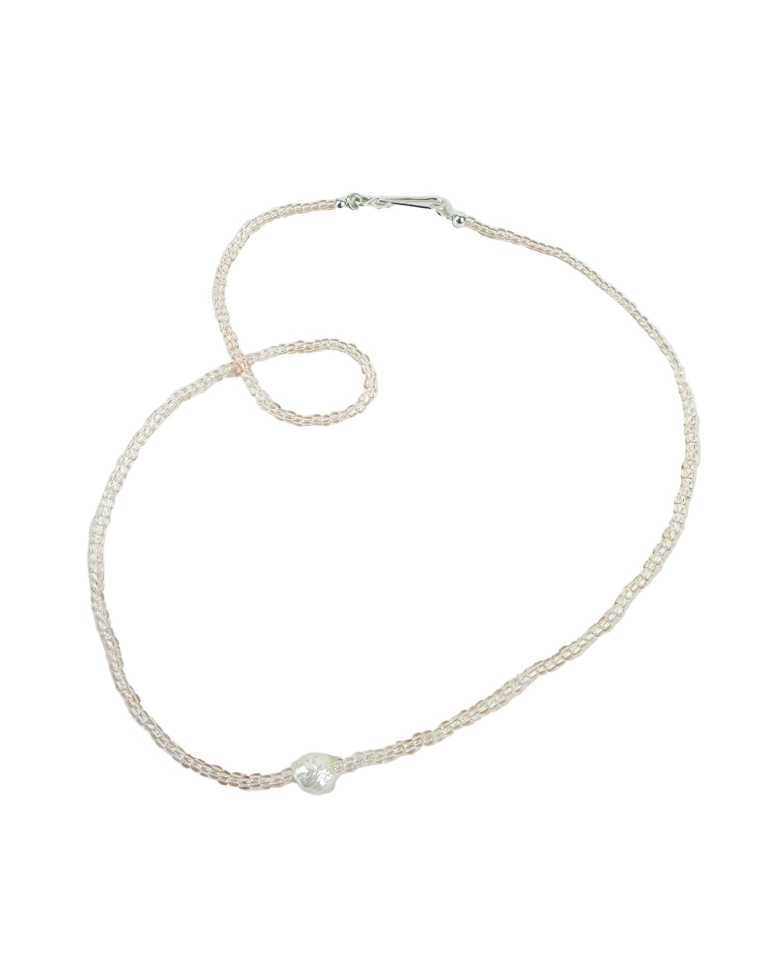 The Khadi Necklace, Light Pink Trance