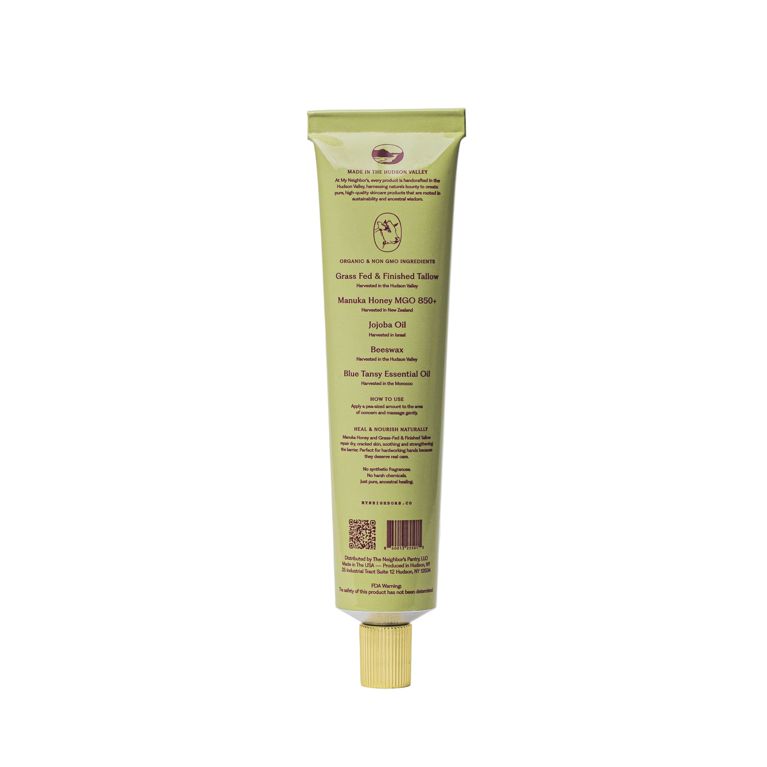Manuka Honey & Blue Tansy Tallow Hand Balm