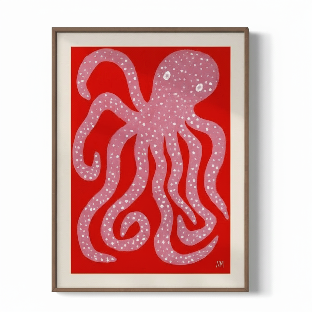 Nancy McKie Octopus Print