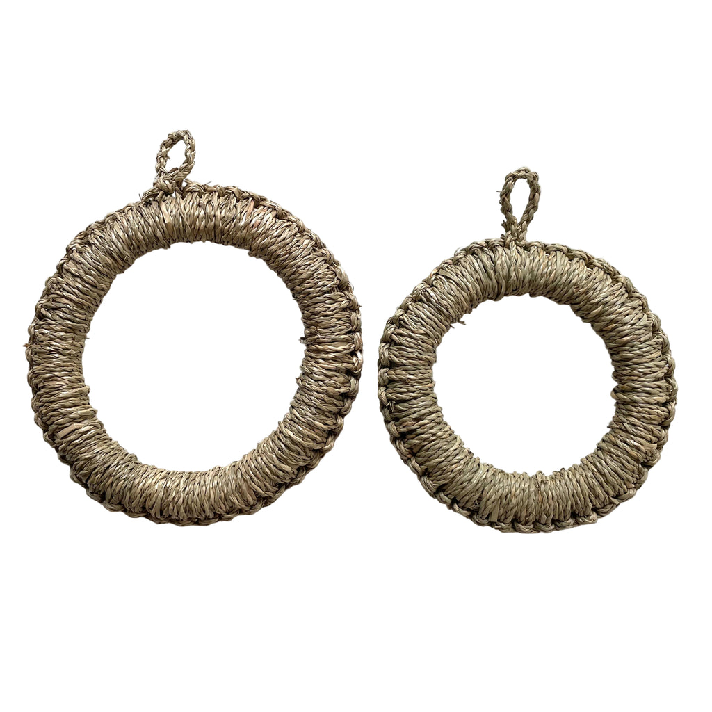 Natural Rush Trivet, Small